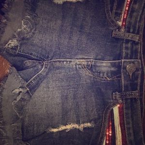 blue jean shorts and #savetheturtles shirts!!!